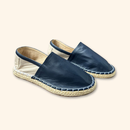 Alpargatas Azul x Beige