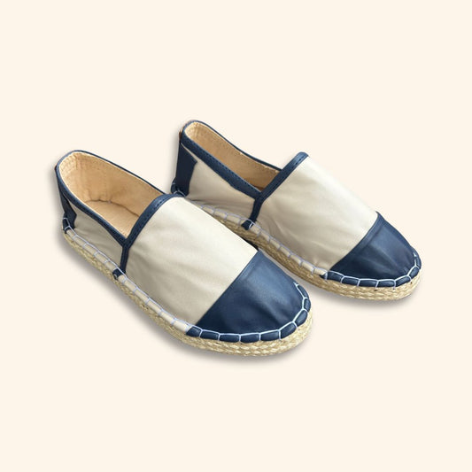 Alpargatas Azul x Beige