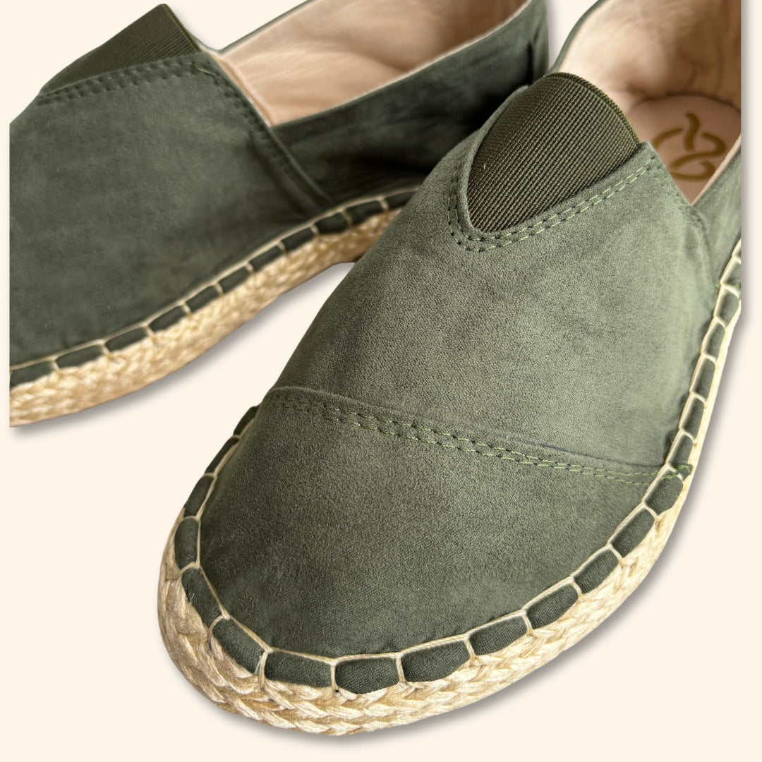 Alpargatas Verde Militar