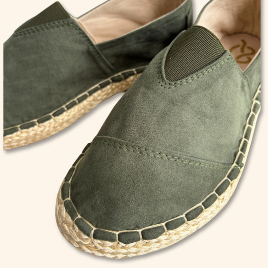 Alpargatas Verde Militar Hombre