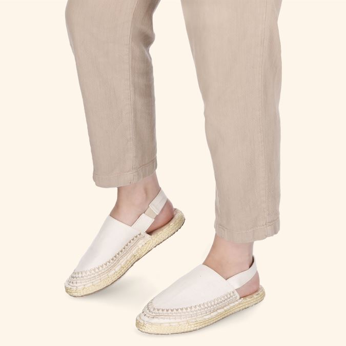 Zuecos Beige
