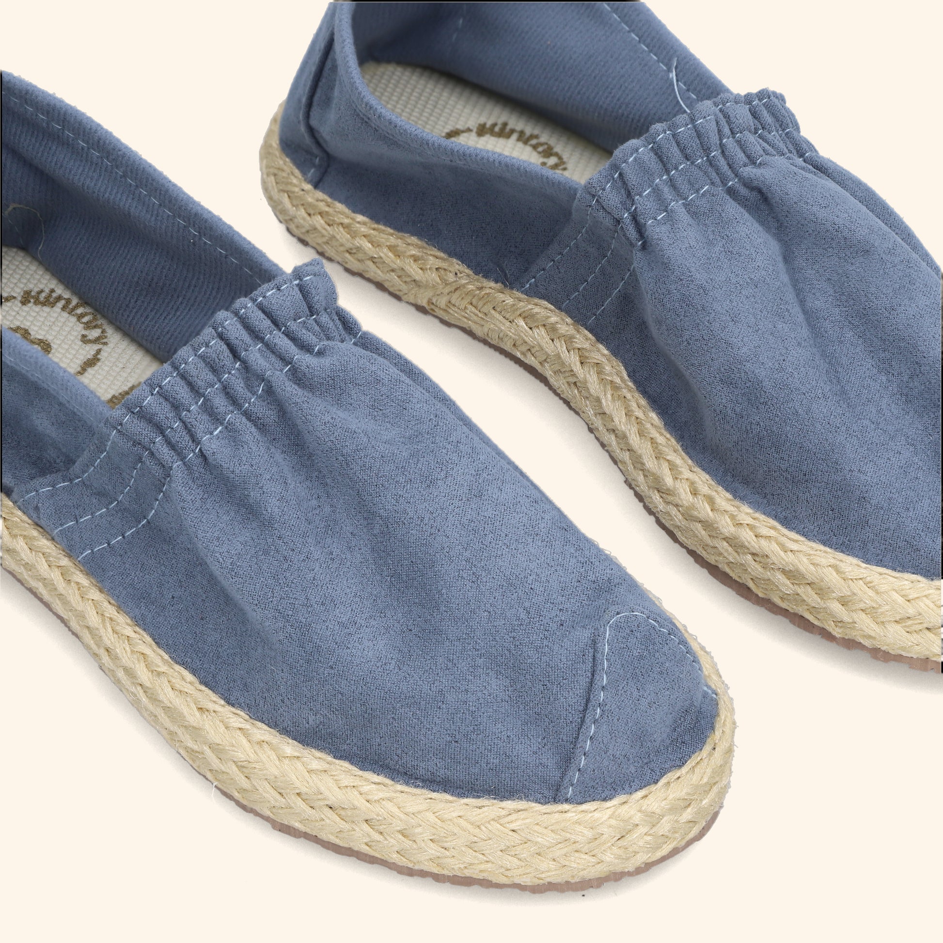 Alpargatas Clásicas Mujer Azul Indigo 2
