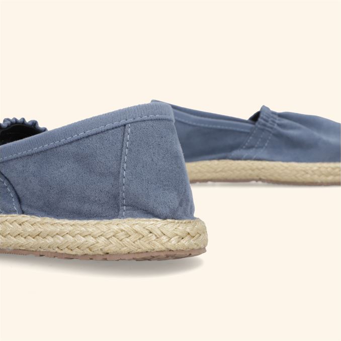 Alpargatas Clásicas Mujer Azul Indigo 3