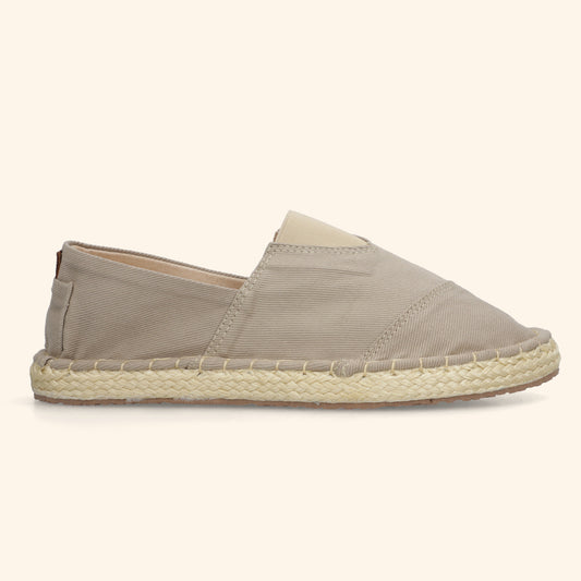 Alpargatas Beige Hombre