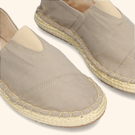 Alpargatas Beige Hombre
